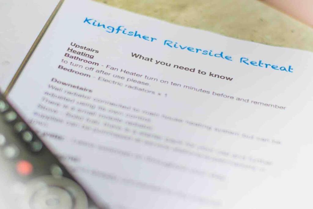 Kingfisher Riverside Retreat Kenmare Exterior foto